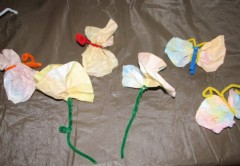 Simple Coffee Filter Bugs and Flower Crafts