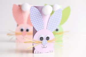 Tutorial to Make Paper Roll Bunnies for Easter Festival