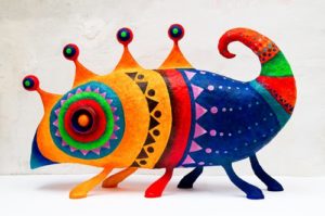 Colorful Recycle: Paper Mache Animals and Creatures Inspiration Ideas for Crafts