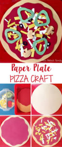 Kids Construction Sheet Craft: DIY Paper Pizza