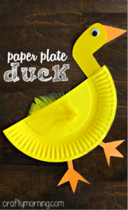 Quack Quack Paper Plate Duck Craft for Kids