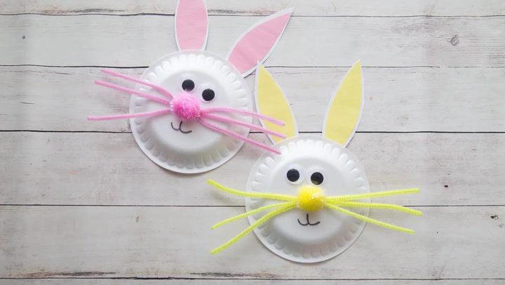 Paper Plate Easter Bunny Craft – Easy to Craft
