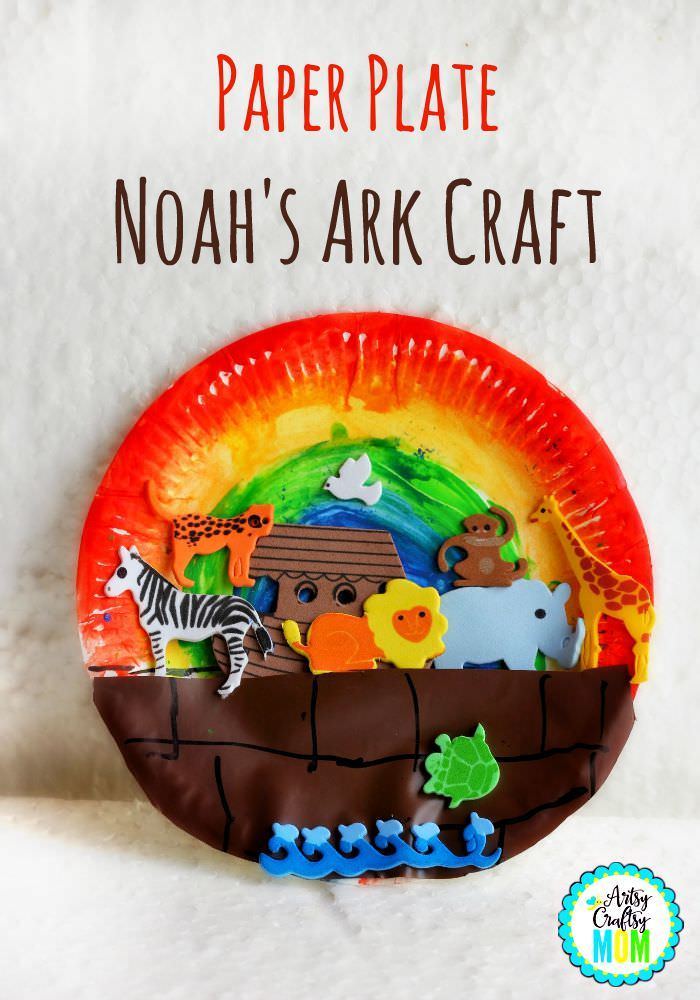 Super Creative Paper Plate Noah’s Ark