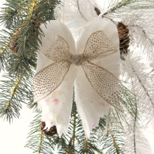 Sparkling Angel Wings- Festive Ornaments Made Out of Coffee Filters