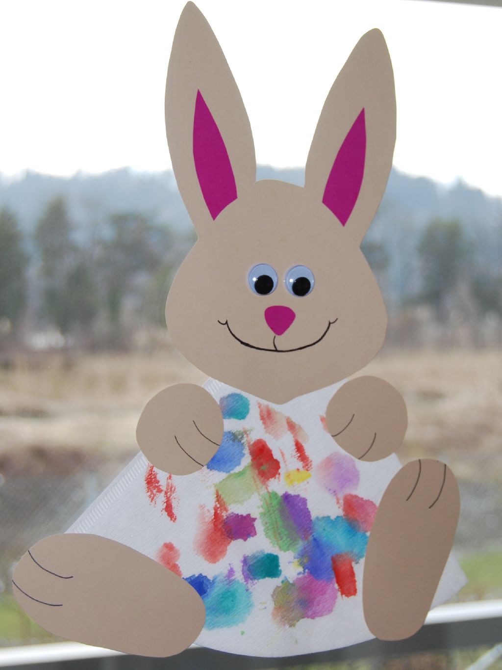 Toddler Easter Activity: Coffee Filter Bunny - Truly Hand Picked