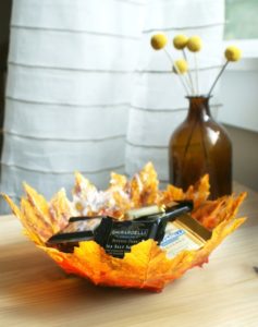 Super Trendy Leaf Bowl paper Mache Craft