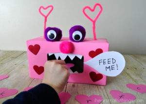 Valentine Monster Alphabet and Sight Word Game – Valentines Day Box Ideas