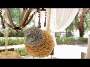 How to Craft a Party Poms with Coffee Filter