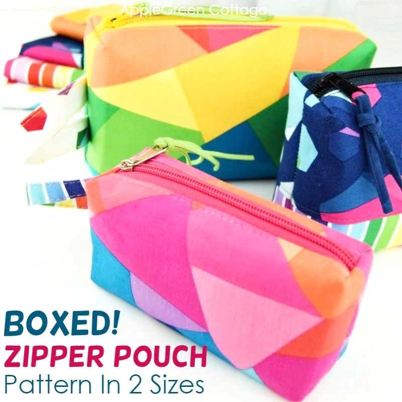 DIY Free Zipper Pouch Sewing Patterns