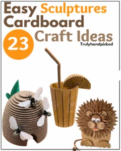Eco-Friendly Craft Ideas: 23 Easy Cardboard Relief Art Sculptures