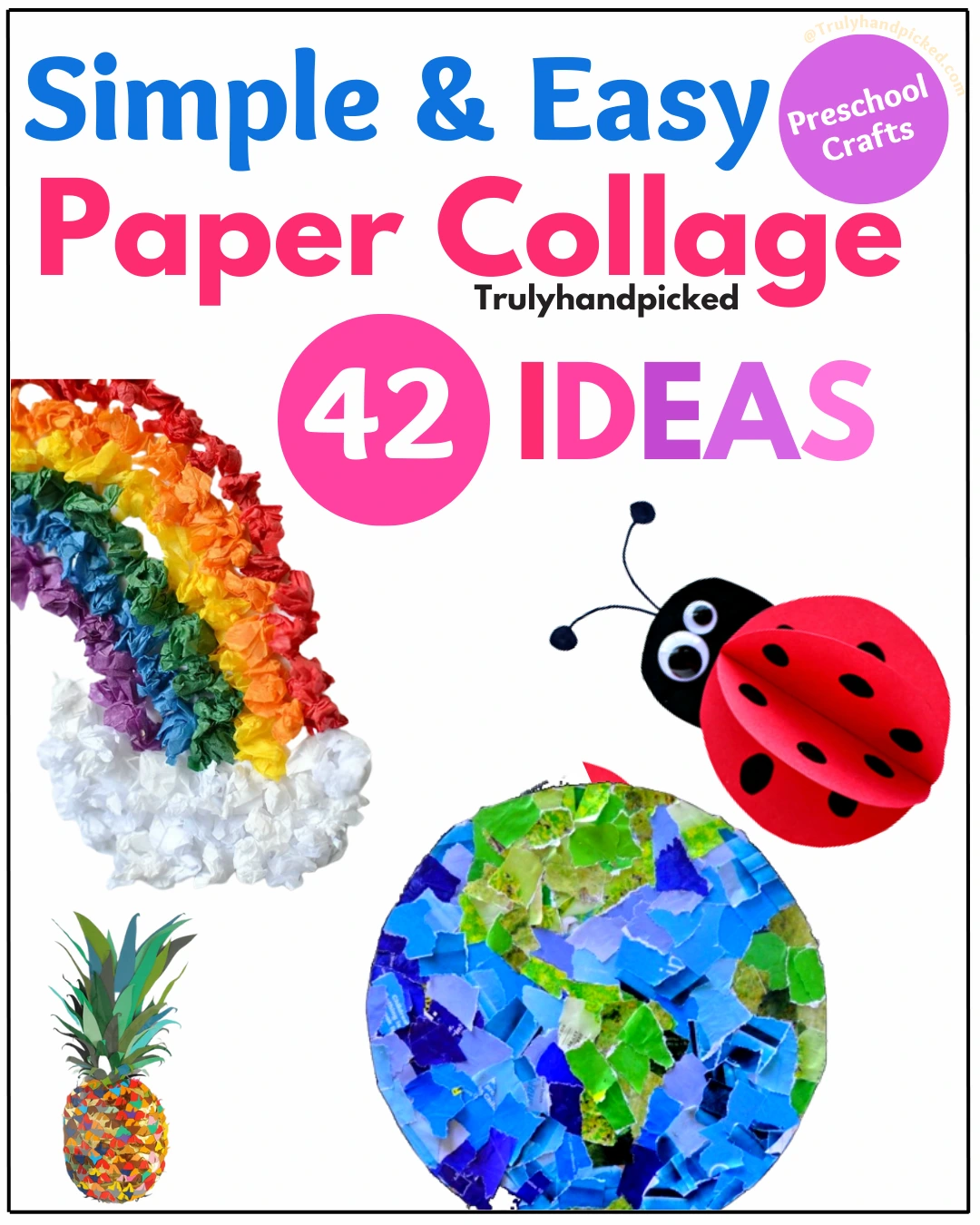 Easy Paper Collage Making Ideas Cute Paste Create