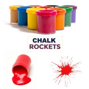 DIY Chalk Rockets: Amusing Summer Activity for Kids