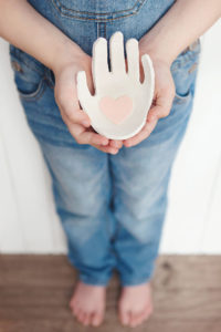 Kid’s Handprint Clay Jewelry Dish: Cute DIY Mother’s Day Gift Idea