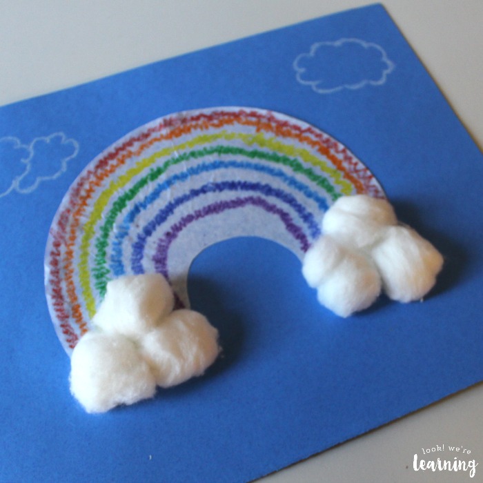 Super Quick Coffee Filter Rainbow: A Beautiful Spring Craft for Kids