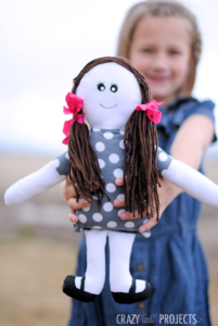 Adorable Free Doll Patterns: Easy Rag Doll Craft Idea for Girls