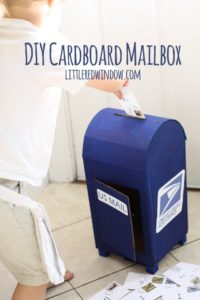 DIY Cardboard Mailbox: A Highly Functional DIY Craft Idea for Kids