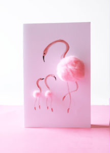 DIY Mother’s Day Cards with Yarn Pom-Poms