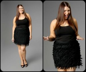 DIY City Chic Project: Fringe Skirt Tutorial with Fashionable Jersey Fabric