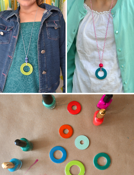 DIY Washer Necklace: Cool Summer Craft Idea for Toddlers