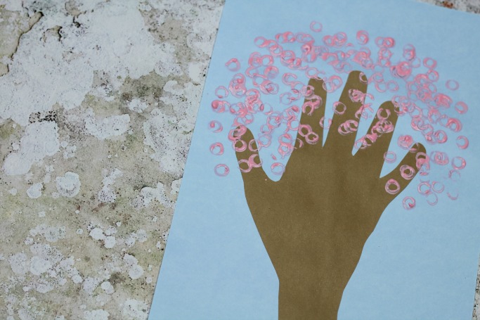 Handprint Cherry Blossom Tree – Quick Spring Craft Idea for Toddlers