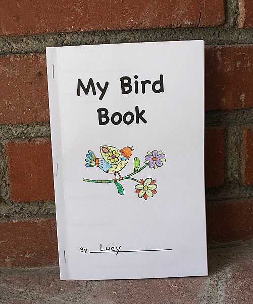 Free Printable Bird Book for Kids with Birding Tips