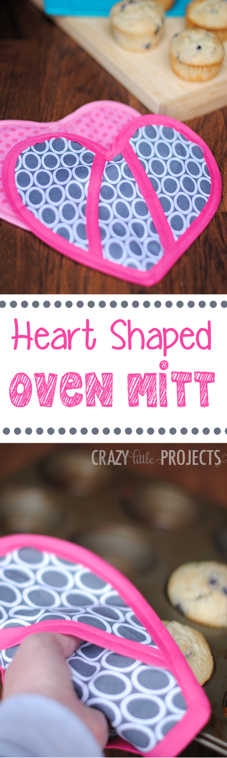 Heart Shaped Oven Mitt Pattern and Classic Pot Holder Project
