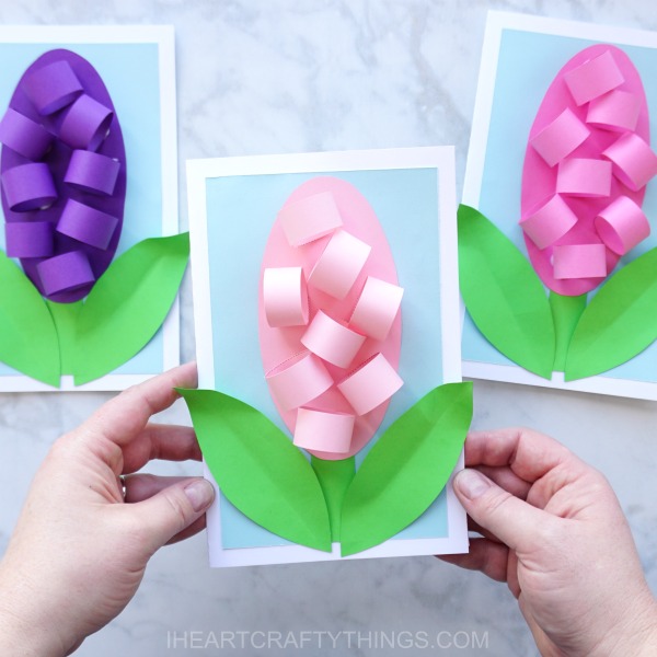 Hyacinth Blooming Flower DIY Mother’s Day Craft Idea
