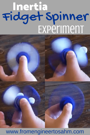 Law of Inertia Experiment with Fidget Spinner: DIY Stem Activity for Toddlers
