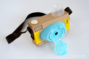 DIY Toy Cardboard Camera: An Easy Recycling Project for Toddlers