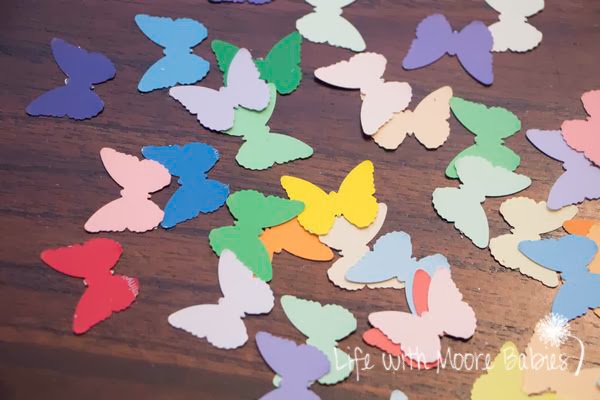 Utterly Easy Springtime Craft Paint Chip Springtime Butterflies