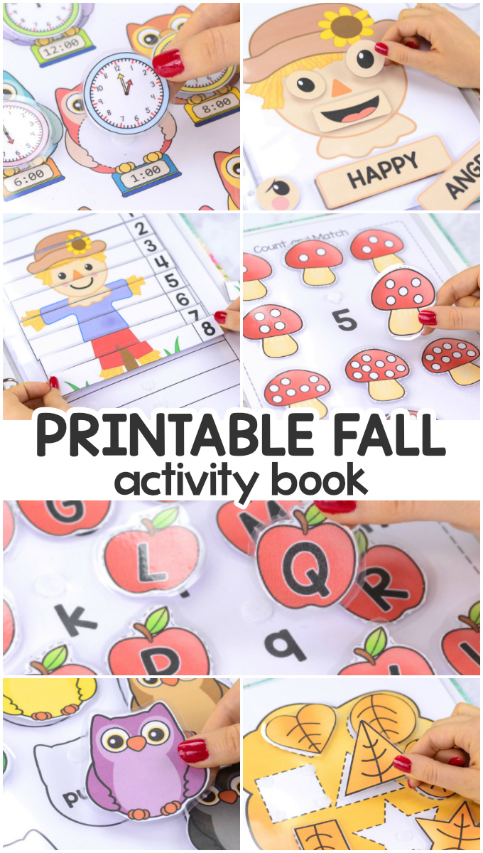 Printable Fall Activity Book With Learning Lessons Truly Hand Picked