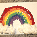 Rainbow Paper Collage Craft Idea for Preschool Kids - Truly Hand Picked