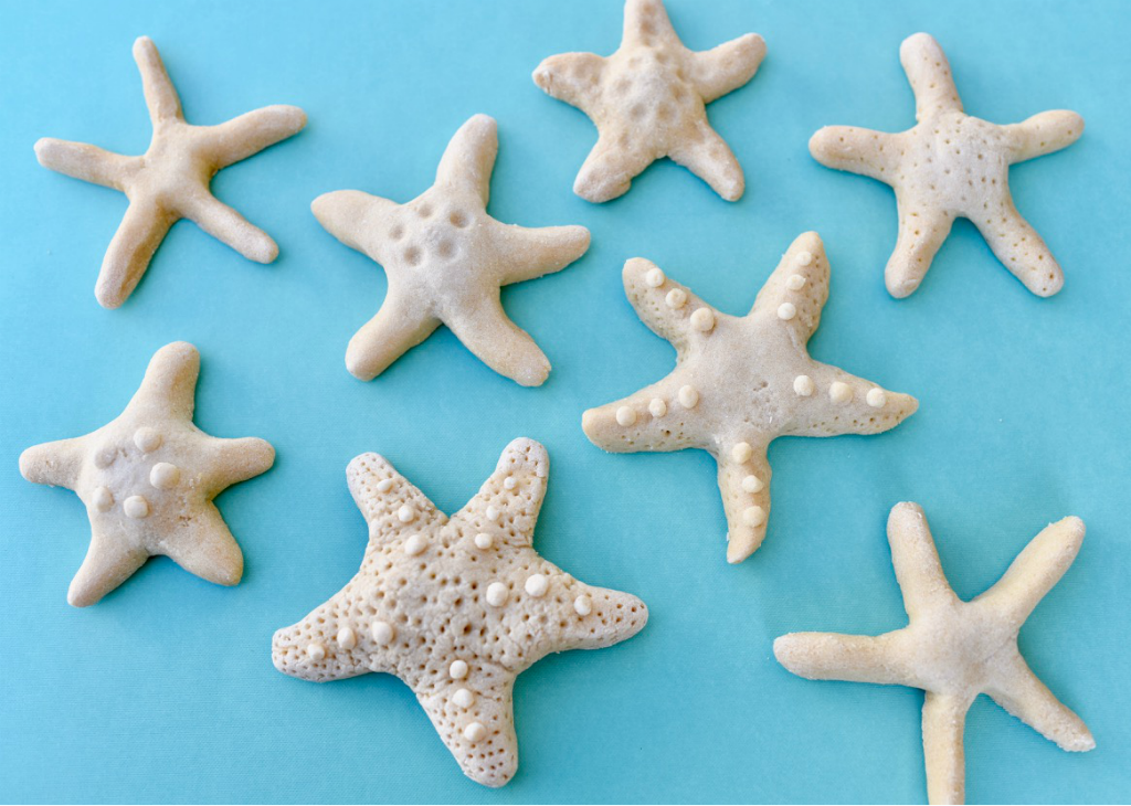 Salt Dough Starfish: Summer Craft from Kitchen Ingredients