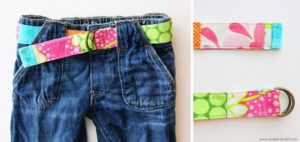 Scrap-Pieced Belt: Great Fabric Scrap DIY for Girls and Kids