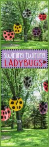 Swirling Twirling Ladybugs: Paper Craft Idea for Summer Time
