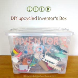 Upcycled Inventor’s Box: A DIY Stem Activity for Preschoolers