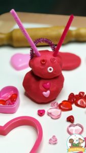 Valentine Play Dough Craft Idea: Lovely Preschool Activity for Kids