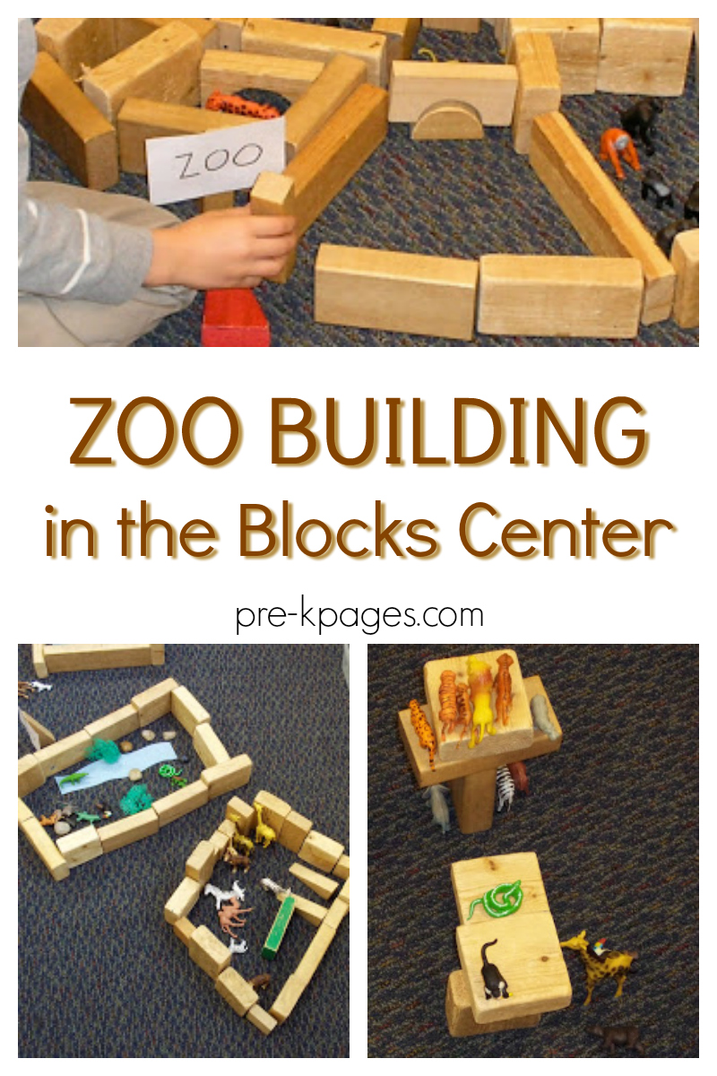 How to Build a Zoo in the Blocks Center: A Wonderful Fine Motor Skill Activity with Miniature An ...