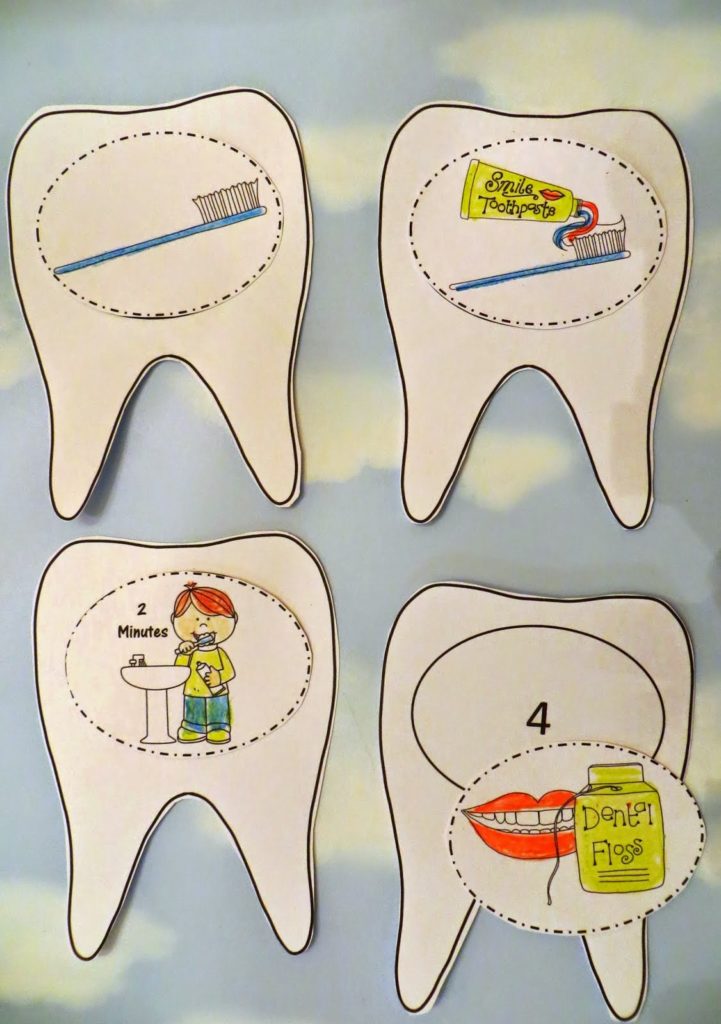 Childhood Education Resources: Crafty Project to Demonstrate Caring Teeth Properly