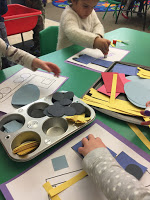 Construction Shape Review: Tutorial of How to Learn Shape with Construction Paper Cutting