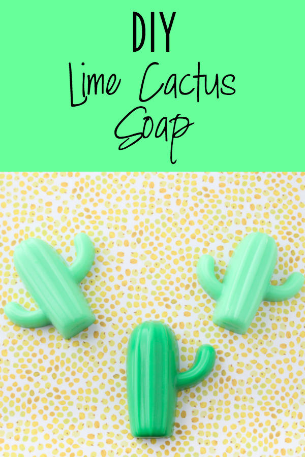 Easy DIY Soap Bar Idea for Kids: Super Cute Tiny Lime Cactus Soap Making Tutorial