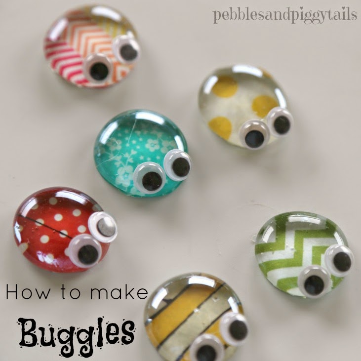 Totally Cute DIY Buggles with Large Googly Eyes: Simple Summer Craft with Buttons