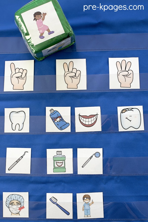 DIY Templates with Dental Theme: Dental Health Theme Activities for Preschool