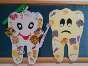 Dental & Tooth Theme: Preschool Teeth Art and Craft for Kindergarten Kids