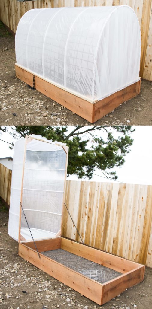 DIY Covered Greenhouse Garden: A Raised Garden Bed with Removable Cover Solution