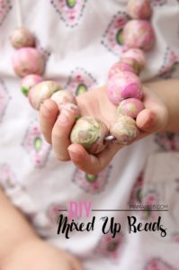 DIY Mixed Up Beads: Fabulous Way of Crafting Trendy Necklace At Home with Large Marble Beads
