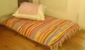 Easy Peasy Floor Cushion DIY or Large Bed Pillow Tutorial with Step-by-Step Instructions
