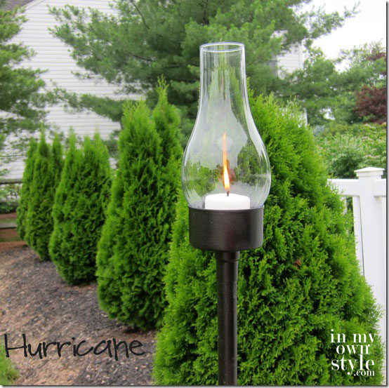 Outdoor Tuna Can Lantern: Magical Garden View with Candle Light Style