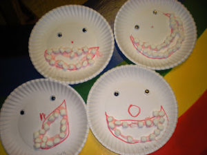 Preschool Dental Health Craft Idea with Hawaiian Punch: A Perfect Blend of Paper Plate and Marsh ...