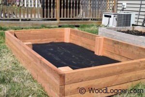 Raised Garden Bed Planter with Wide Proportion from Untreated Cedar Wood